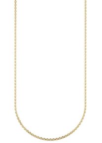 Firetti Damen Collierkettchen "Schmuck Geschenk Silber 925 Ankerkette diamantiert in mehreren Breiten", 36, Silber 925 (Sterlingsilber), B: 1,7mm,
