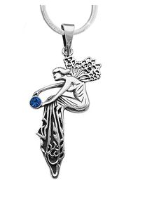 Adelia´s ADELIA ́S Damen Amulett "Anhänger Fairy Magick Talisman", silber, Schmuckanhänger, Verzauberte Elfe - Fröhlichkeit, Optimismus Entschlossenheit