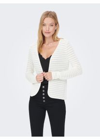 Only Damen Strickjacke "ONLCRYSTAL L/S CARDIGAN JRS", rot, modisch, Gr. XS, unifarben, Strick, Obermaterial: 100% Baumwolle, Strickjacken