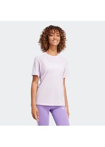 Damen T-Shirt "W L SOFTS TEE", lila, sportlich, Gr. XS, adidas Sportswear, Obermaterial: 100% Baumwolle, Shirts