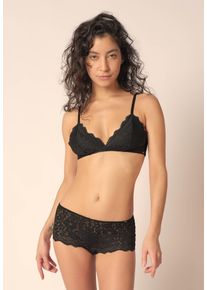 Skiny Damen Bustier, Gr. 38, schwarz, Obermaterial: 87% Polyamid, 13% Elasthan. Einsatz: 74% Polyamid, 26% Elasthan, unifarben, feminin, BHs, mit