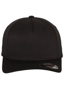 Flexfit Damen Flex Cap "Flexfit Unisex Flexfit 5 Panel", schwarz, casual, Gr. S, unifarben, 97% Polyester, 3% Elasthan, Caps