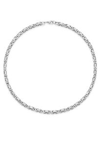 Firetti Herren Königskette "Schmuck Geschenk Edelstahl Halsschmuck Halskette 5,5 mm breit", 50, Edelstahl, B: 5,5mm, silber, Edelstahl, B:5,5mm,