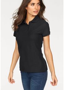 Damen Poloshirt "Lady-Fit Premium Polo", schwarz, Basic, Gr. M, Fruit of the Loom, unifarben, Piquu00e9, Obermaterial: 100% Baumwolle, Shirts