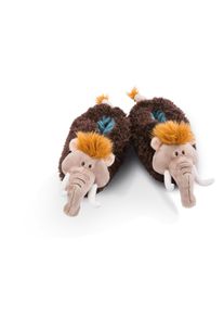 Nici Damen Plüsch Hausschuhe "Mammut", Gr. 38, bunt, Textil, klassisch, Schuhe