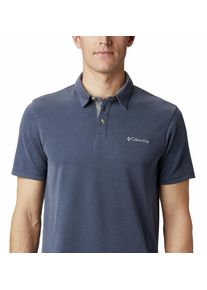 Columbia Herren Poloshirt, blau, sportlich, Gr. XXL, Obermaterial: 70% Modal, 30% Polyester, Shirts