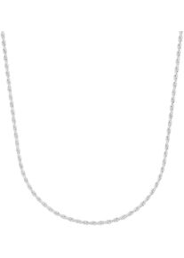 Amor Damen Collierkettchen "Kordelkettengliederung, 2038561", Silber 925 (Sterlingsilber), L: 45cm B: 2mm, silber, Silber 925 (Sterlingsilber),