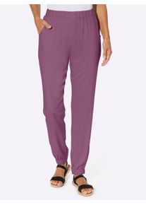 Classic Basics Damen Haremshose, lila, Gr. 28, unifarben, 100% Viskose, Hosen