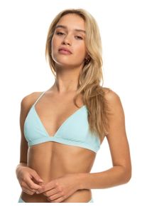 Roxy Damen Triangel-Bikini-Top "Roxy Pro The Cut Back", blau, Gr. L, 92% Nylon, 8% Elasthan, Bikini-Oberteile