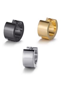 Firetti Damen Creolen-Set "Multipack Schmuck Geschenk Ohrschmuck Creolenset", Edelstahl, gelb, Edelstahl, Ohrringe