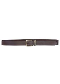 Wrangler Damen Ledergürtel "METAL LOOP", braun, casual, Gr. 95, Leder, Gürtel