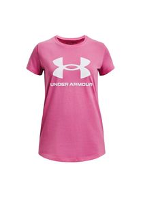 Under Armour Kinder T-Shirt "LIVE SPORTSTYLE GRAPHIC SHORT SLEEVE", pink, sportlich, Gr. XL, Obermaterial: 60% Baumwolle, 40% Polyester, Shirts