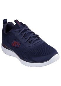 Skechers Herren Sneaker "SUMMITS-TORRE", Gr. 44, blau, Textil, sportlich, Schuhe, Freizeitschuh, Schnürschuh mit S-Logo