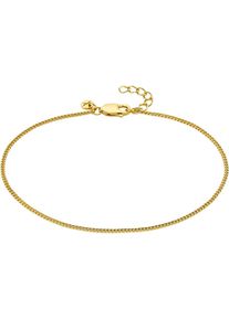 Kangaroos Silberarmband "Schmuck Geschenk Silber 925 Armschmuck Panzerkettenglieder, K0060B", Silber 925 (Sterlingsilber), gold, Silber 925