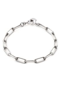 Leonardo Damen Charm-Armband "Estrella Clip&Mix, 019747, 021615", Edelstahl, silber, Edelstahl, Armbänder