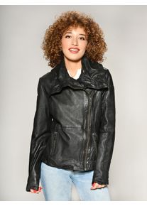 Maze Damen Lederjacke "Geneva", schwarz, Gr. M, 100% Leder, Lamm / Futter: 100% Polyester, Jacken