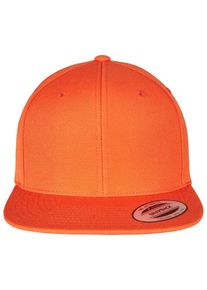 Flexfit Damen Flex Cap "Flexfit Unisex Classic Snapback", orange, casual, unifarben, 80% Polyacryl, 20% Wolle, Caps