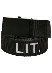 MisterTee Damen Hüftgürtel "MisterTee Unisex LIT Belt Extra Long", schwarz, 100% Polyester, Gürtel