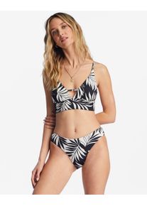 Billabong Damen Triangel-Bikini-Top "Spotted In Paradise", bunt, Gr. XS, 85% Polyester, 15% Elasthan, Bikini-Oberteile