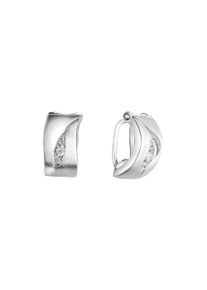 Vivance Damen Paar Ohrstecker "925-Sterling Silber rhodiniert Zirkonia", ONE-SIZE, Silber 925 (Sterlingsilber), weiß, Silber 925 (Sterlingsilber),