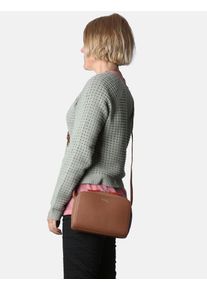 vargu Damen Umhängetasche "Loreen 1", braun, Leder, Taschen, LGW zertifiziertes Leder
