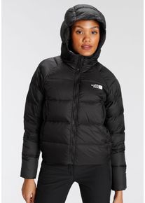 The North Face Damen Daunenjacke "HYALITE", schwarz, sportlich, Gr. XL, Obermaterial: 100% Nylon. Füllung: 80% Daunen, 20% Federn, Jacken,