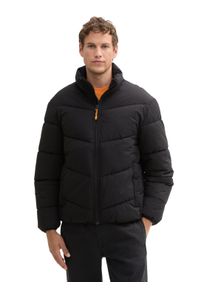 Herren Steppjacke, schwarz, casual, Gr. XL, Tom Tailor Denim, unifarben, Steppware, Obermaterial: 100% Polyester. Futter: 100% Polyester, Jacken, mit