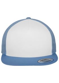 Flexfit Damen Flex Cap "Flexfit Unisex Classic Trucker", blau, casual, 47% Baumwolle, 28% Polyamid, 25% Polyester, Caps
