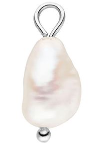 PURELEI Damen Ketten-Anhänger "Schmuck Geschenk Pearl Halsschmuck Anhänger Halskette, 2043-Charm", Edelstahl-Perlen, 1,5 g, silber, Edelstahl,