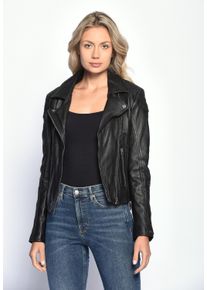 Maze Damen Lederjacke "Ibiza", schwarz, Gr. XL, Obermaterial: 100% Lammleder / Futter: 100% Baumwolle / Ärmelfutter: 100% Polyester, Jacken