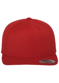 Flexfit Damen Flex Cap "Flexfit Unisex Classic Snapback", rot, casual, unifarben, 80% Polyacryl, 20% Wolle, Caps
