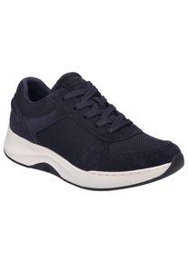 Josef Seibel Damen Sneaker "Elli 07", Gr. 36, blau, Leder, Textil, casual, Schuhe, mit Wechselfußbett