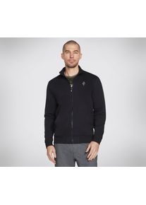 Skechers Herren Kapuzensweatjacke "THE HOODLESS HOODIE GOWALK EVERYWHE", schwarz, sportlich, Gr. XXXL, Sweatware, Obermaterial: 54% Baumwolle, 46%