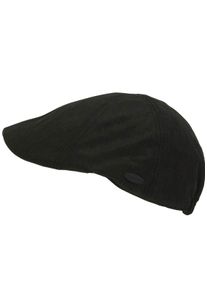 Chillouts Damen Schiebermütze "Kapolei Hat", schwarz, casual,modisch, Gr. L, unifarben, Kunstfaser, Mützen, mit elastischem Innenband