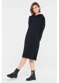 Damen Sweatkleid, blau, casual, Gr. XL, SENSES.THE LABEL, bedruckt, gemustert, Material: 100% Baumwolle, Kleider, aus Baumwolle