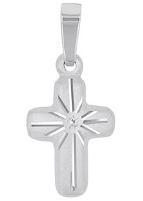 Amor Damen Ketten-Anhänger "Silver Cross, 9175062", Silber 925 (Sterlingsilber), 0,7 g, silber, Silber 925 (Sterlingsilber), Schmuckanhänger