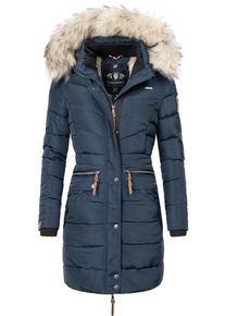 Navahoo Damen Steppmantel "Paula", blau, modisch, Gr. XS, Oberstoff: 100% Polyester, Futter: 100% Polyester, Wattierung: 100% Polyester, Ärmelfutter:
