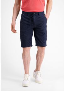 Lerros Herren Bermudas "Lerros Cargo Bermuda, unifarben", blau, Gr. 30, 55% Leinen; 45% Baumwolle, Hosen