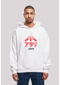 F4NT4STIC Herren Kapuzenpullover "Atari Japan Retro Arcade Games", weiß, casual, Gr. S, Obermaterial: 100% Baumwolle, Pullover, Premium Qualität