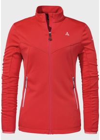 Schöffel SCHÖFFEL Damen Fleecejacke "Fleece Jacket Svardalen L", rot, sportlich, Gr. 46, Oberstoff : 100% Polyester, Jacken