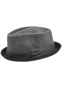 Chillouts Damen Filzhut "Neal Hat", grau, klassisch,modisch, Gr. LXL, unifarben, Wolle, Hüte