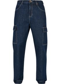 Southpole Herren Bequeme Jeans "Southpole Herren Southpole Denim With Cargo Pockets", blau, casual, Gr. 30, unifarben, 100% Baumwolle, Jeans