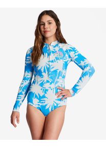 Billabong Damen Neoprenanzug "1/1mm Salty Dayz", blau, Gr. 16, [Hauptstoff] 80% Neopren, 10% Nylon, 10% Polyester, Sportanzüge