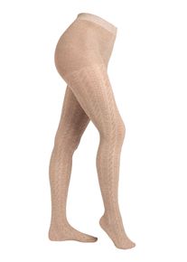 s.Oliver Damen Strumpfhose "Strumpfhose 1er Pack", Gr. 42, beige, 73% Baumwolle 26% Polyamid 1% Elasthan, Strumpfhosen