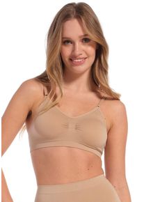 Damen Bustier "Comfort Bra", MAGIC BODYFASHION, Gr. XL, braun, Obermaterial: 89% Polyamid, 11% Elasthan, unifarben, feminin, BHs, bequemer nahtloser