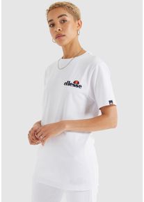 Ellesse Damen T-Shirt "Kittin Tee", weiß, sportlich, Gr. 34, Obermaterial: 100% Baumwolle, Shirts