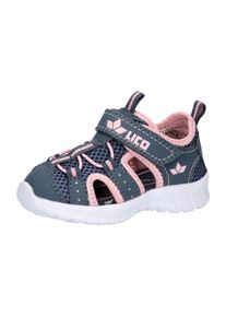 Lico Kinder Lauflernschuh "Lauflernschuh Melis VS", Gr. 27, grau, Synthetik, Schuhe