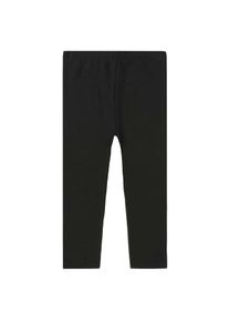 STACCATO Mädchen Caprileggings, schwarz, Basic, Gr. 176, unifarben, Oberstoff: 95% Baumwolle, 5% Elasthan., Hosen, Kinder