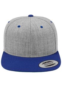 Flexfit Damen Flex Cap "Flexfit Unisex Classic Snapback 2-Tone", blau, casual, unifarben, 80% Polyacryl, 20% Wolle, Caps