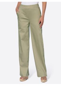 Heine Damen Webhose, braun, Gr. 38, unifarben, 66% Baumwolle, 32% Modal, 2% Elasthan, Hosen